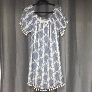 Off the shoulder women’s dress